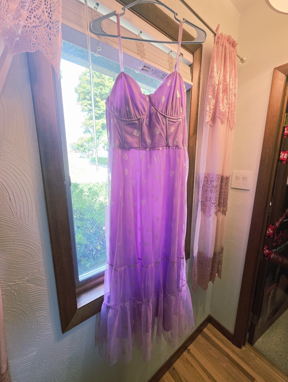 Betsey Johnson Lavender Tulle Dress